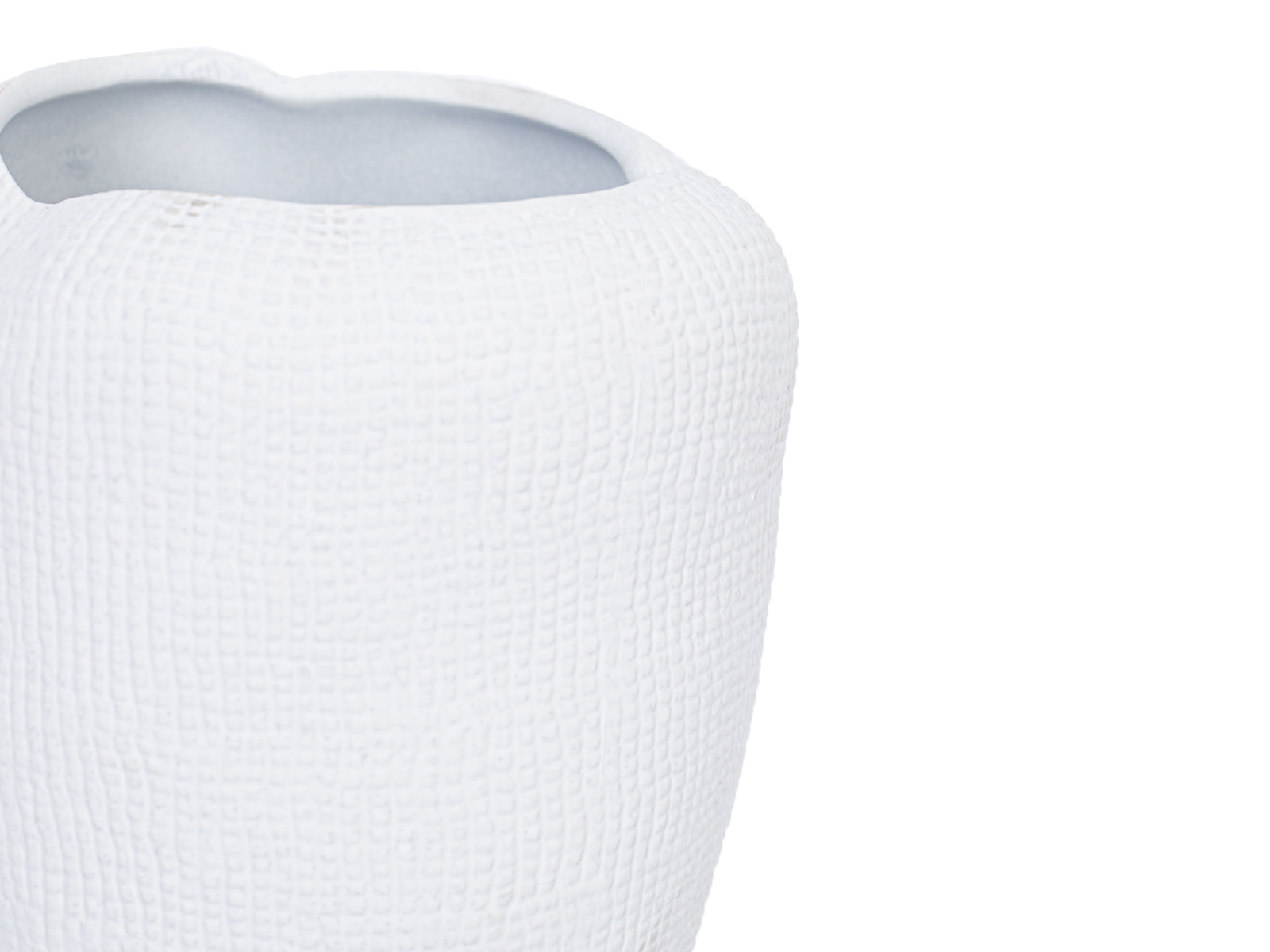 Florero Waffle Ceramica