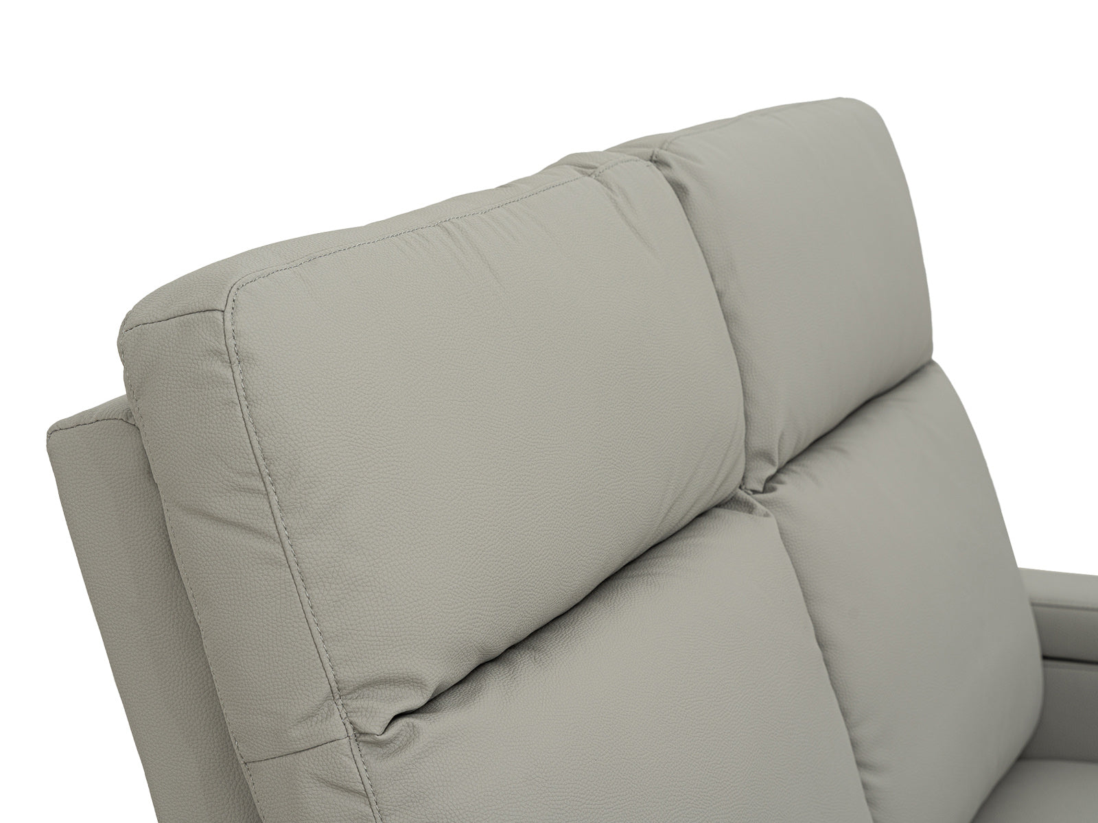 Loveseat Bradford Recliner Storage #Color_SilverPU"8991"