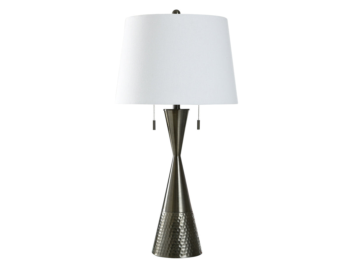 Lampara De Mesa Acero