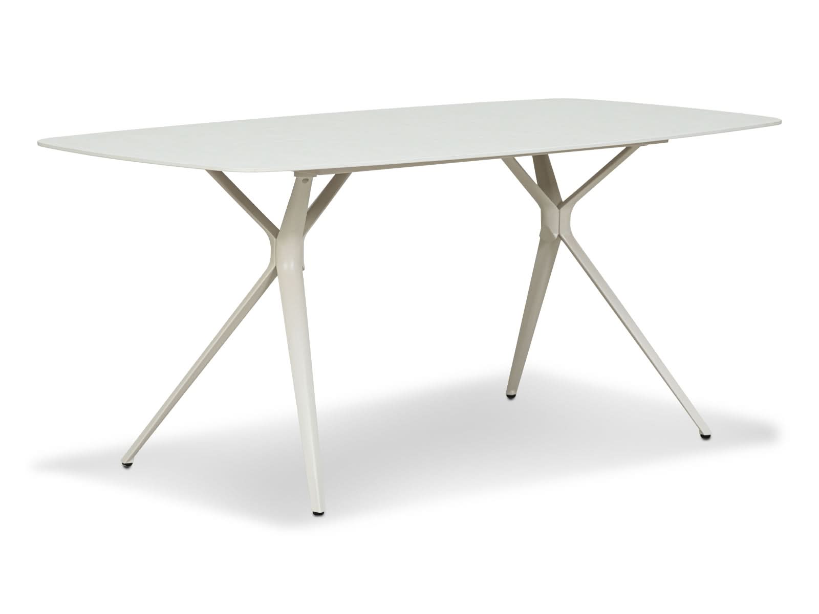 Mesa Comedor Bari Verona + 6 Sillas Ivory Outdoor