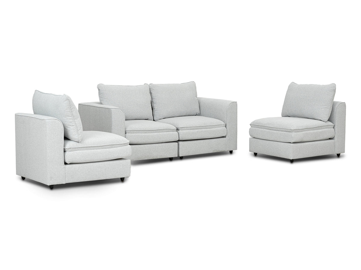 Sala Bombay Suite 4P #Color_Gris "T42904"