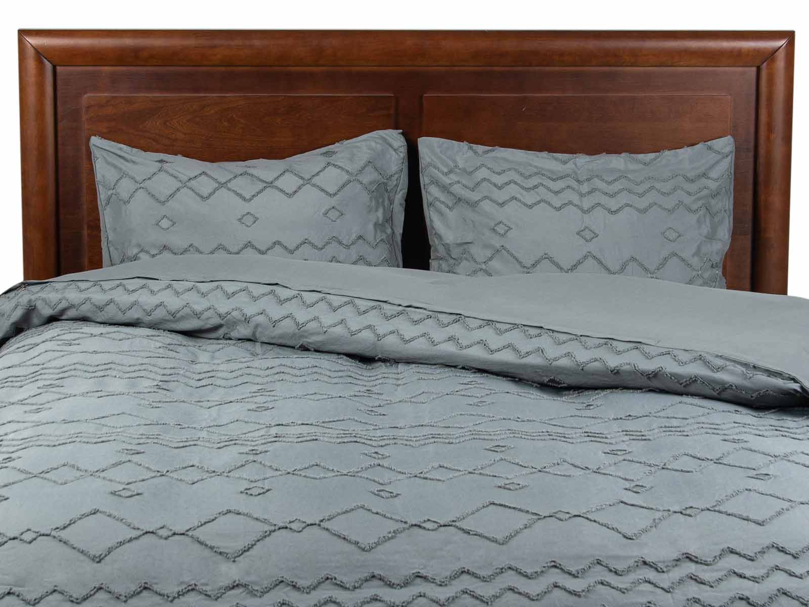 Duvet Cozy King (3 Plz) C/Gris