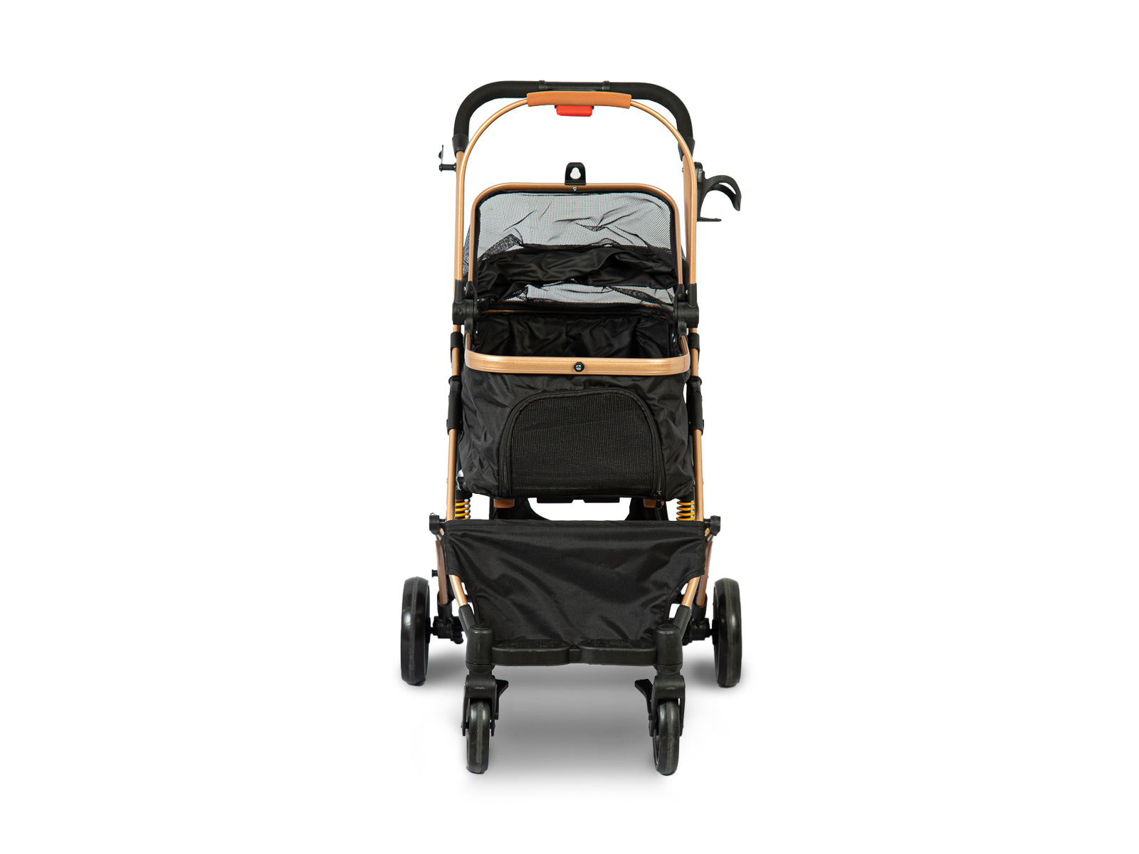 Coche Transportador de Mascota Collie Negro