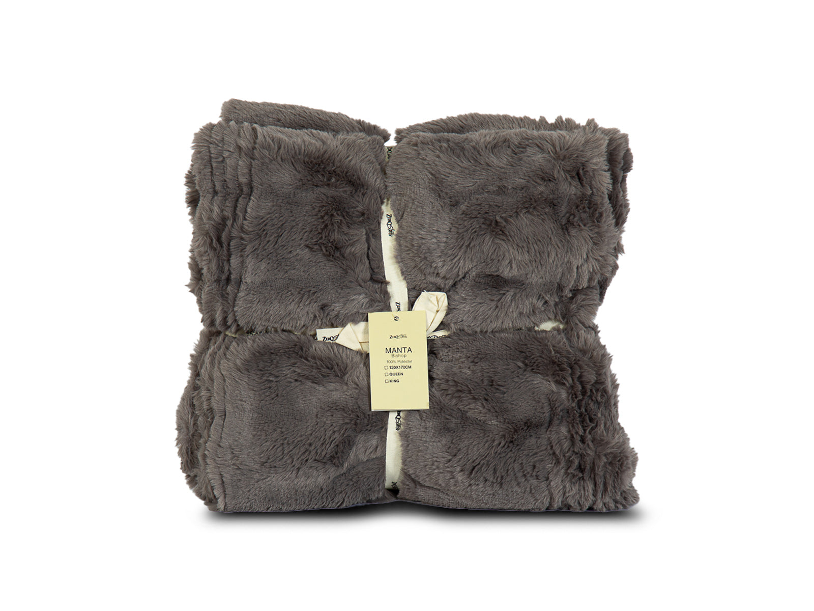 Manta Decorativa Bishop Cafe