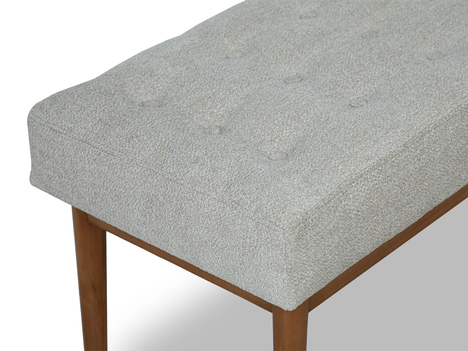 Banco Pie Cama Alabama Miel #Color_Beige"T46900"
