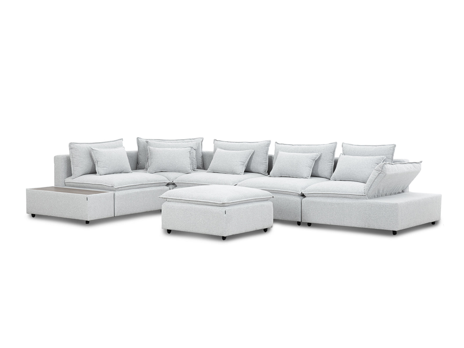 Sala Bella Mod 7P #Color_Gainsboroa"T42904"