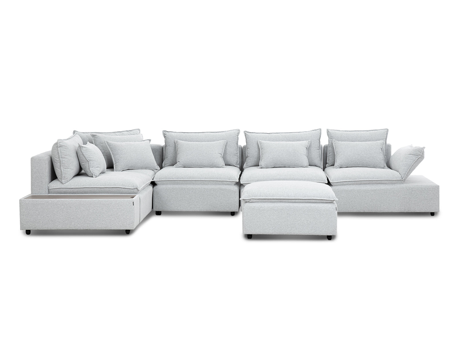 Sala Bella Mod 7P #Color_Gainsboroa"T42904"