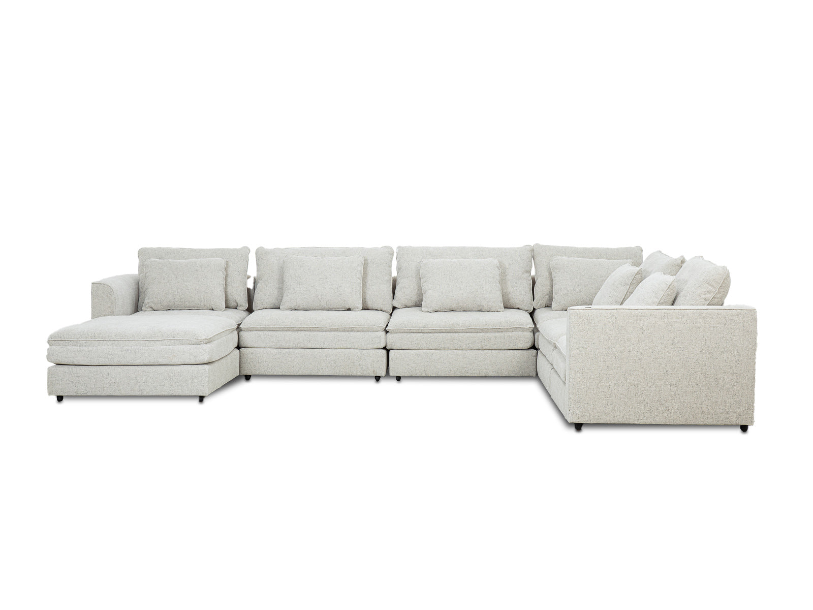 Sala Modular Bombay 7P #Color_WhiteSmoke"T32909"