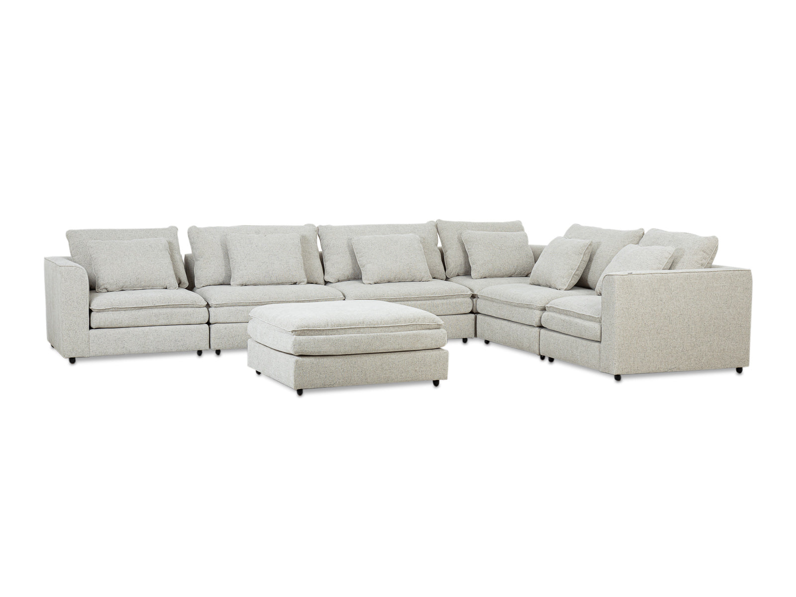 Sala Modular Bombay 7P #Color_WhiteSmoke"T32909"