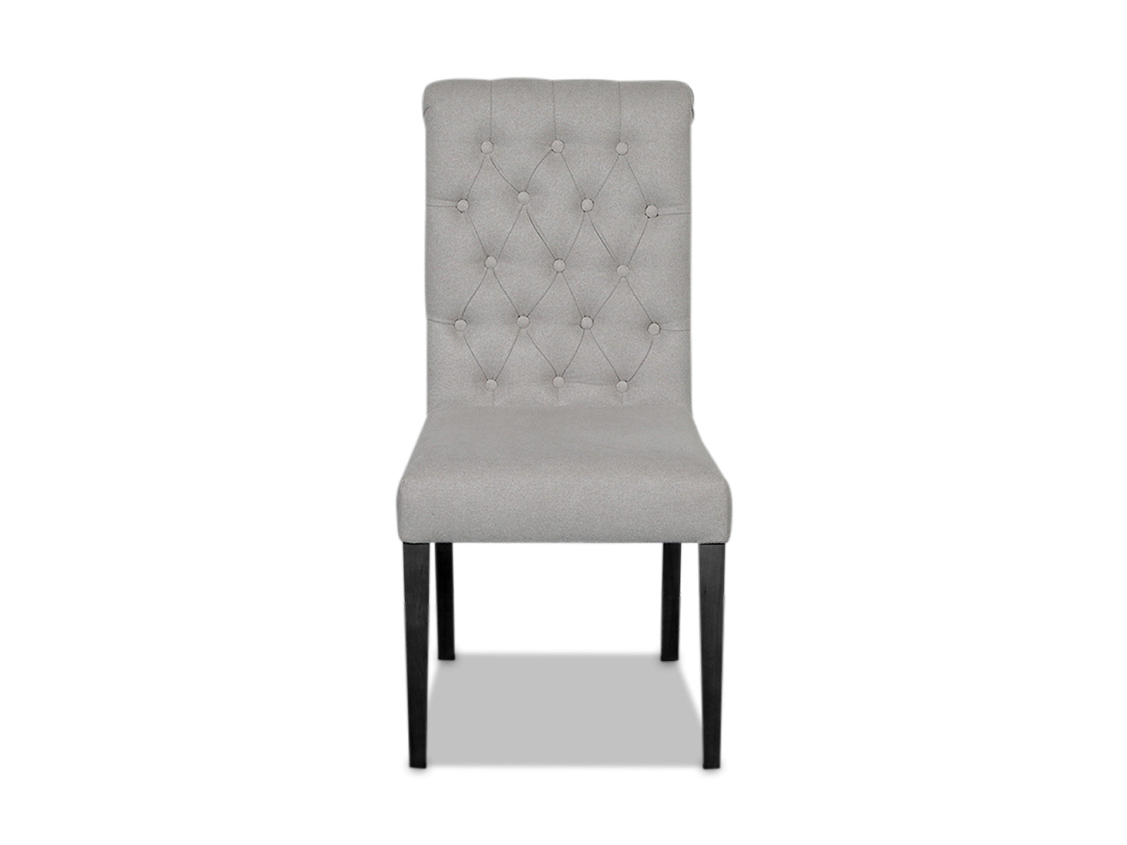Silla Martini Capitoneada C/Negro #Color_LightGrey"T3213"