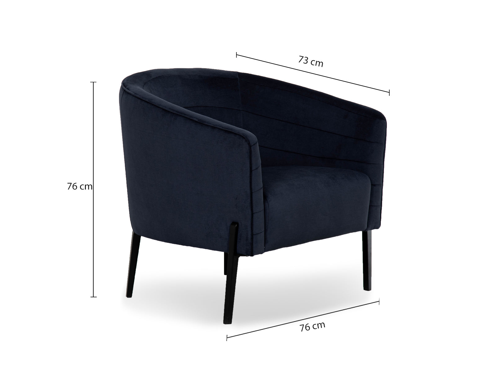 Sillon Auxiliar Donut #Color_MidnightBlue"T37528"