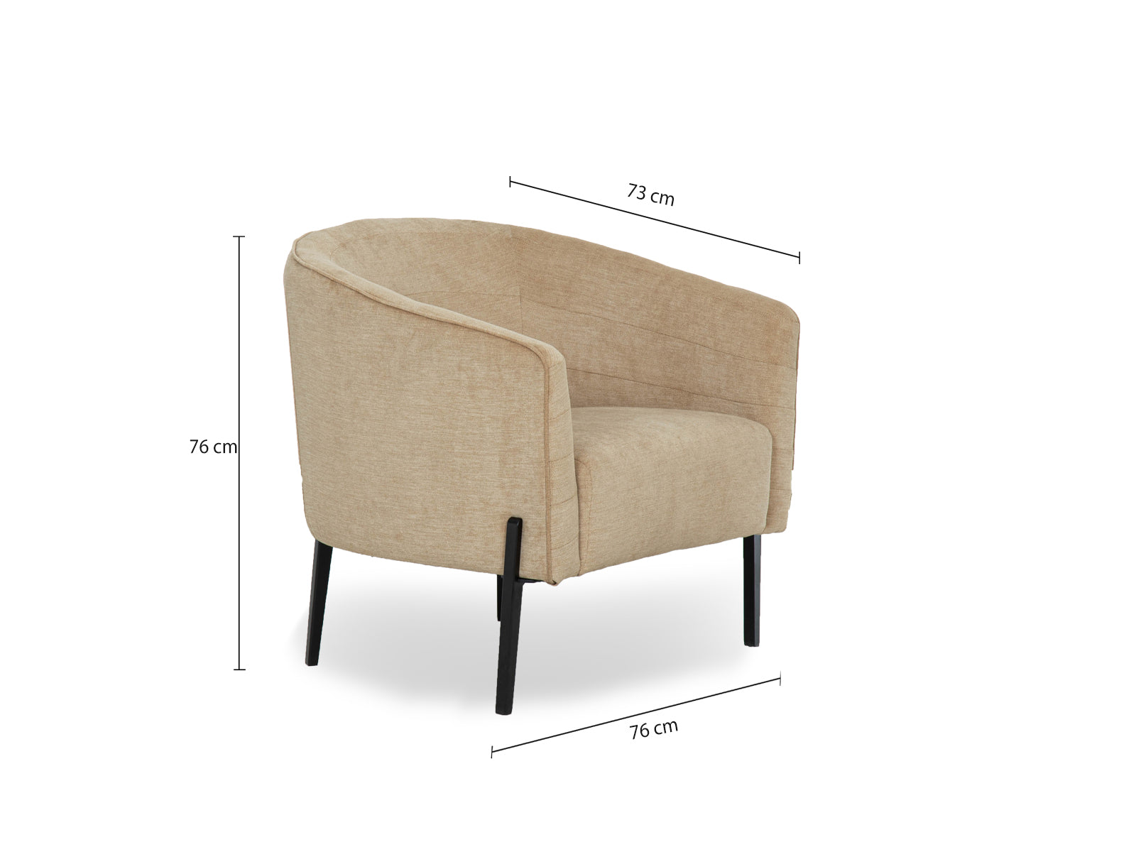 Sillon Auxiliar Donut #Color_Tan"T38200"