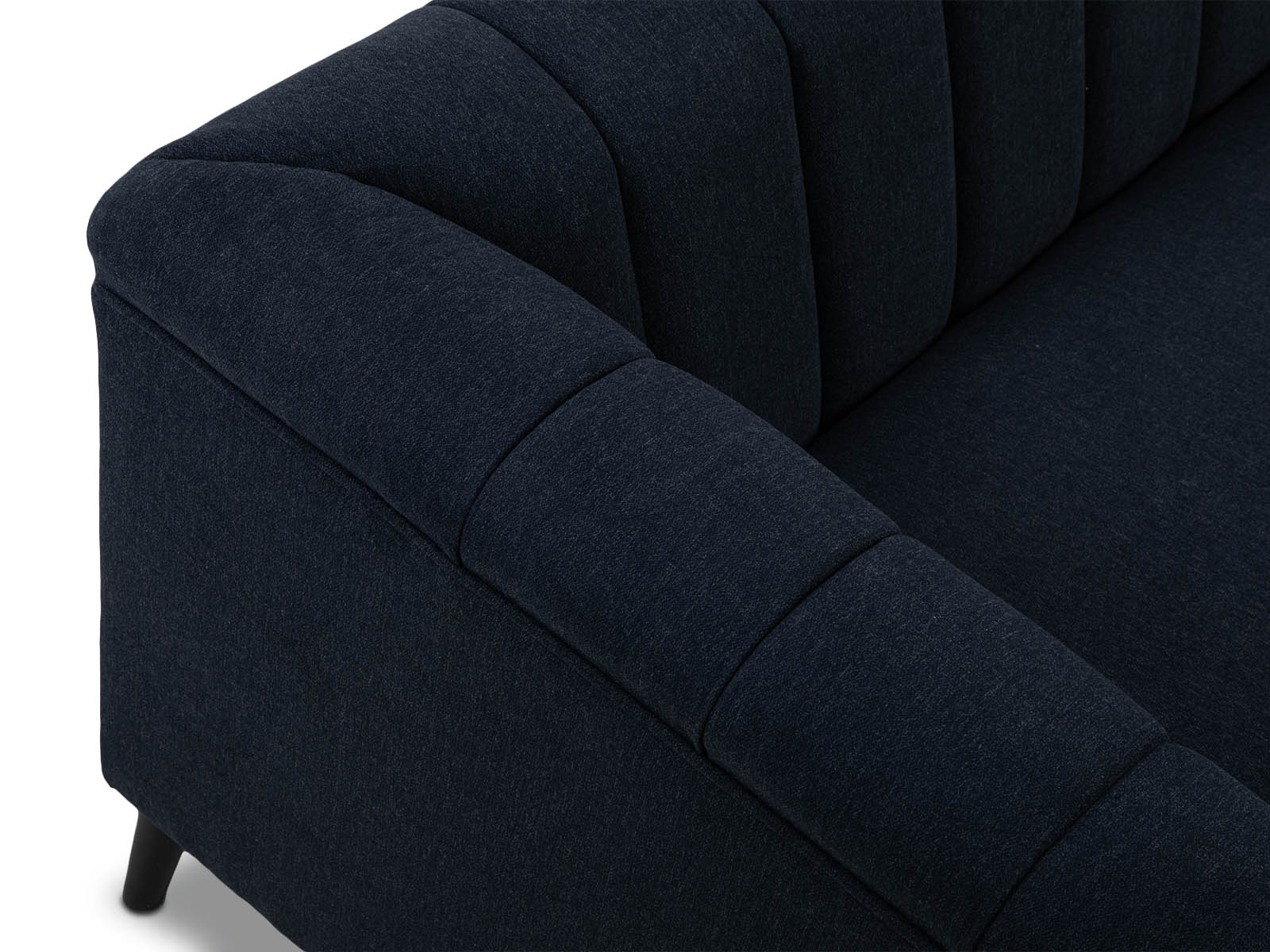 Sofa Triple Powell Met Black #Color_MidnightBlue"T36507"