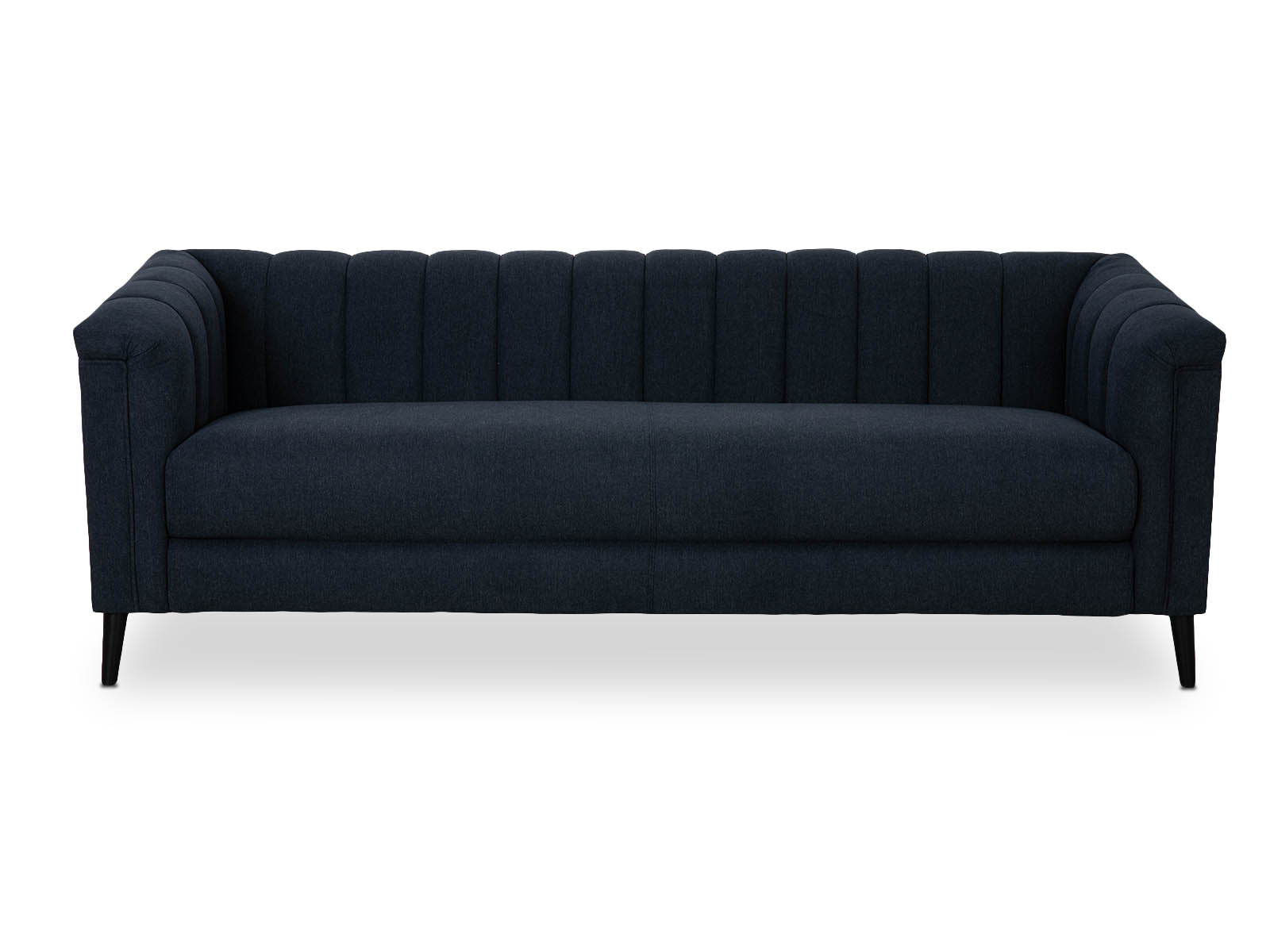 Sofa Triple Powell Met Black #Color_MidnightBlue"T36507"
