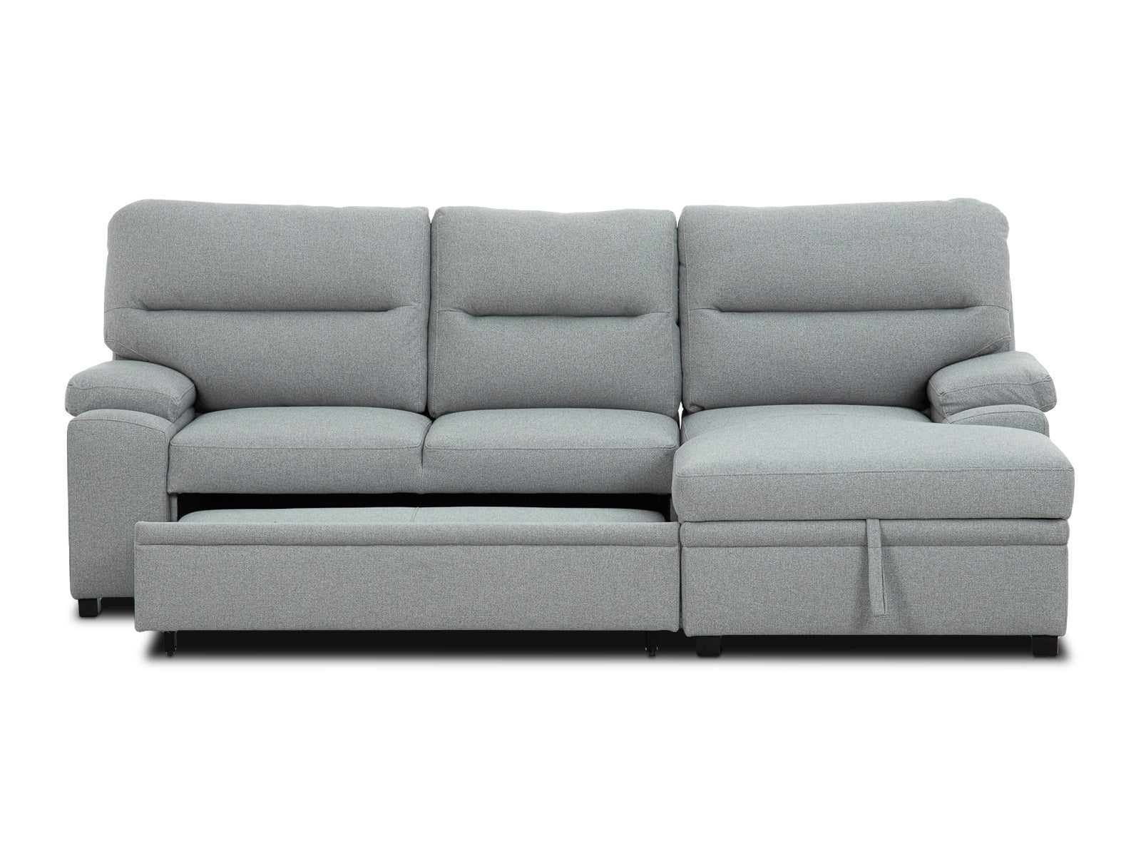 Sala Cyril Sofa Cama C/Negro #Color_Gray"T37931"