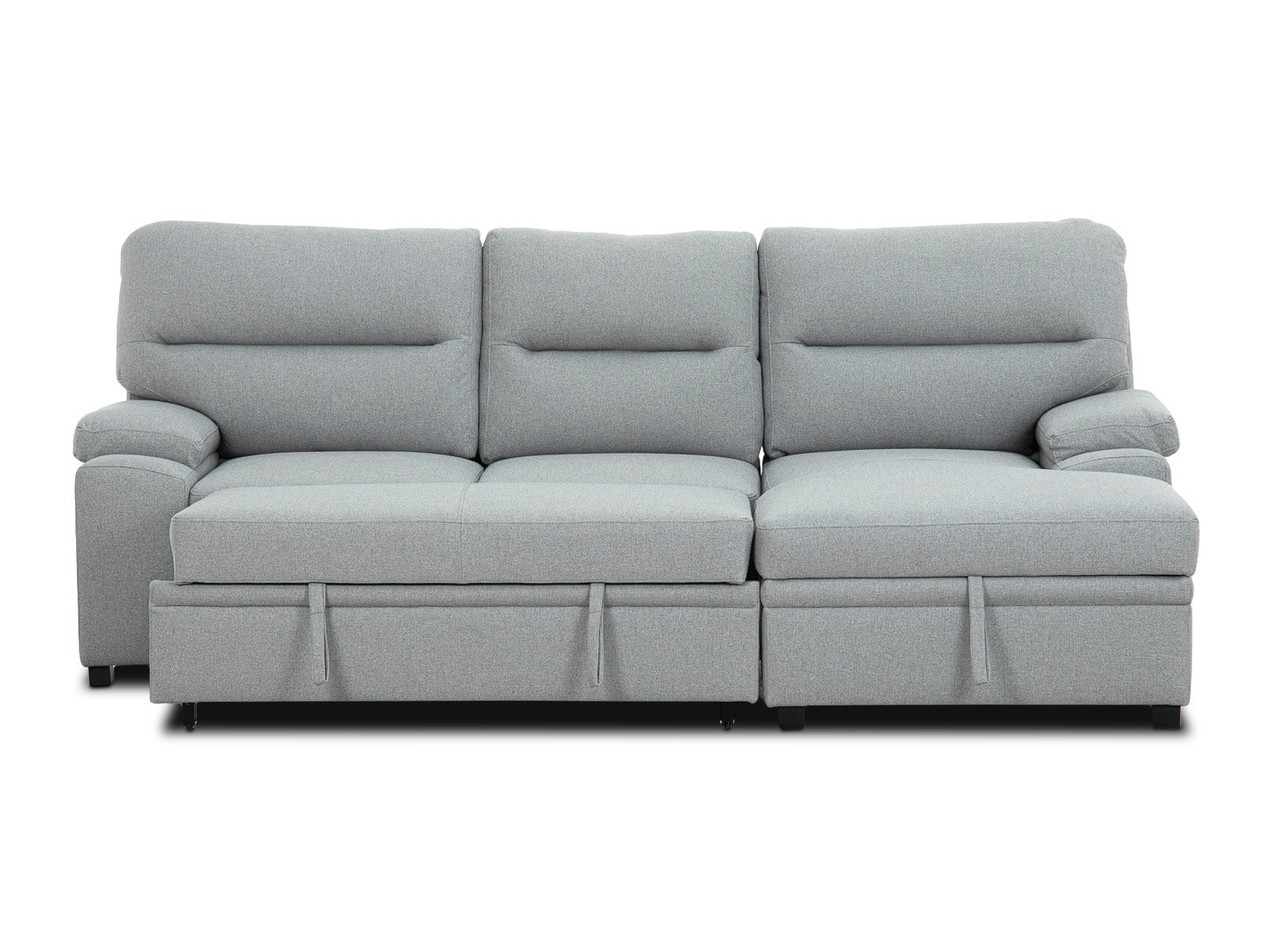 Sala Cyril Sofa Cama C/Negro #Color_Gray"T37931"