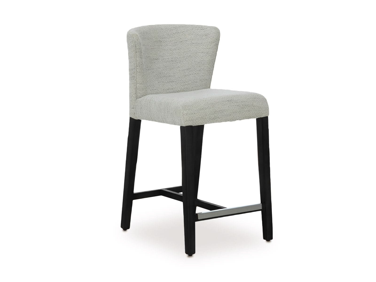 Taburete Cocina Tarento Negro #Color_FloralWhite"T36108"