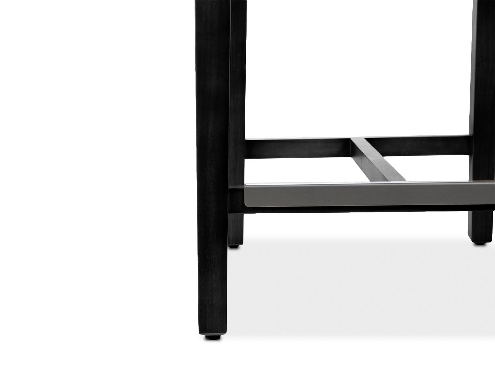 Taburete Cocina Tarento Negro #Color_FloralWhite"T36108"