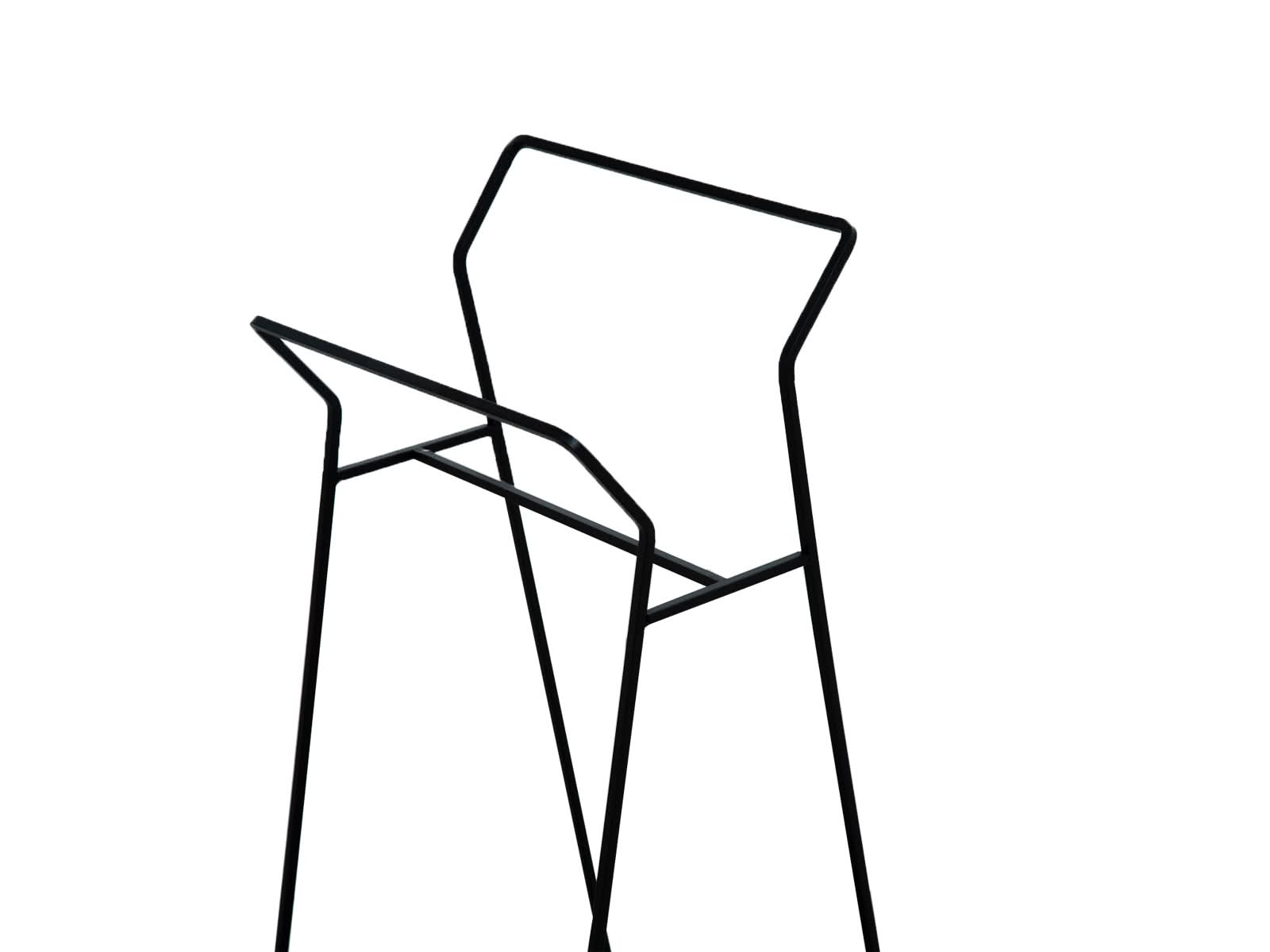 Toallero Atlanta Metal Honey Wash-Negro