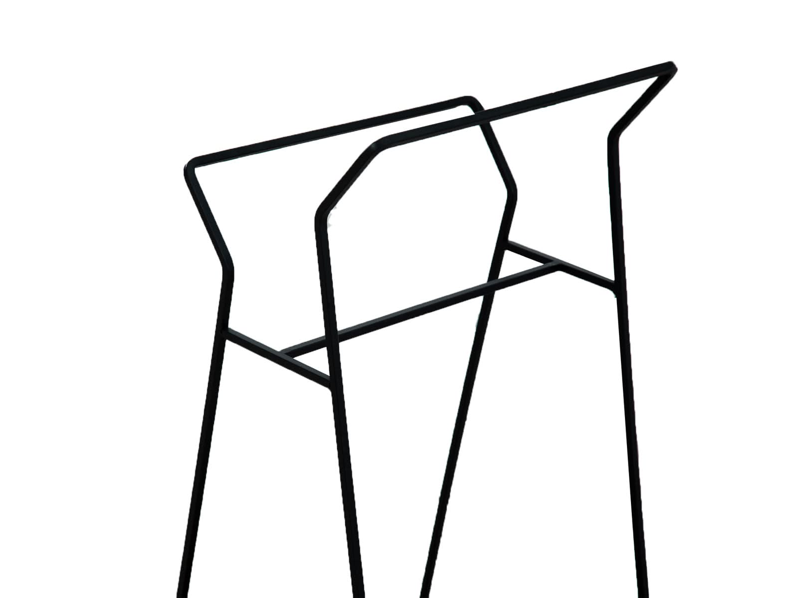 Toallero Atlanta Metal Honey Wash-Negro