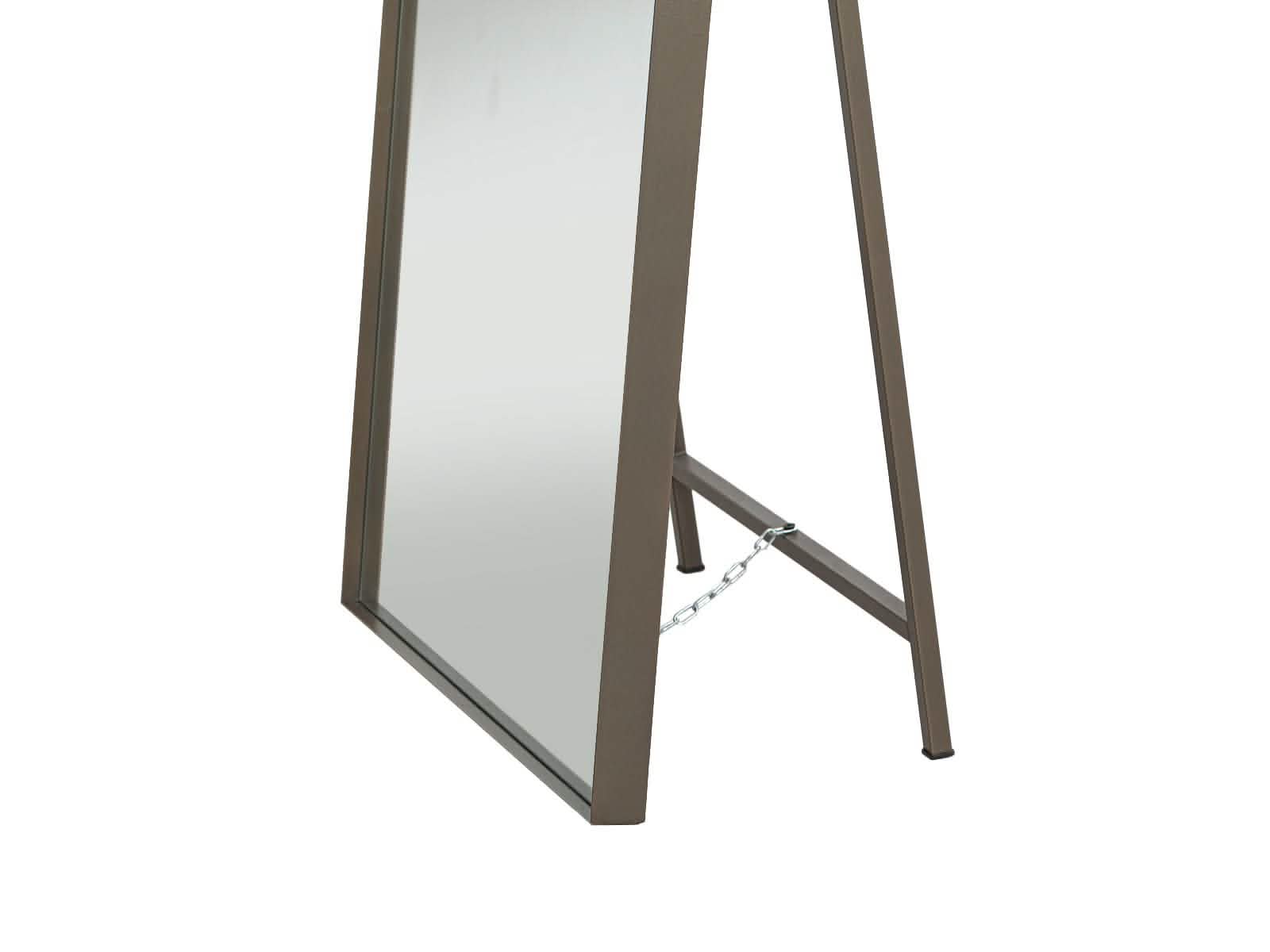 Espejo Arch Rectangular Cuerpo Entero Bronce