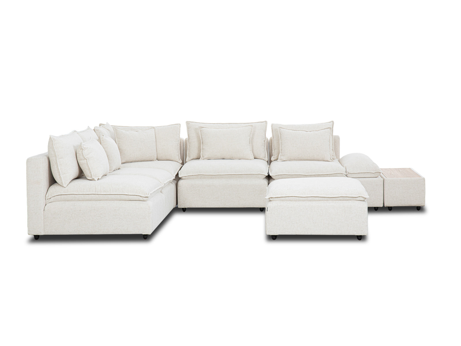 Sala Bella Mod 7P #Color_FloralWhite"T32102"