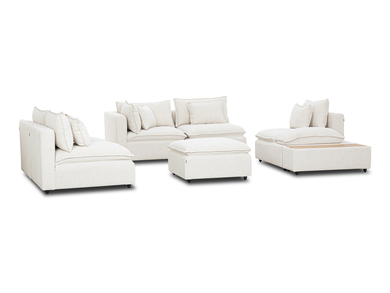 Sala Bella Mod 7P #Color_FloralWhite"T32102"