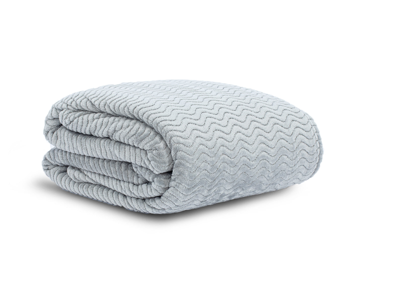 Cobija Microfleece Ondas #Color_Gris