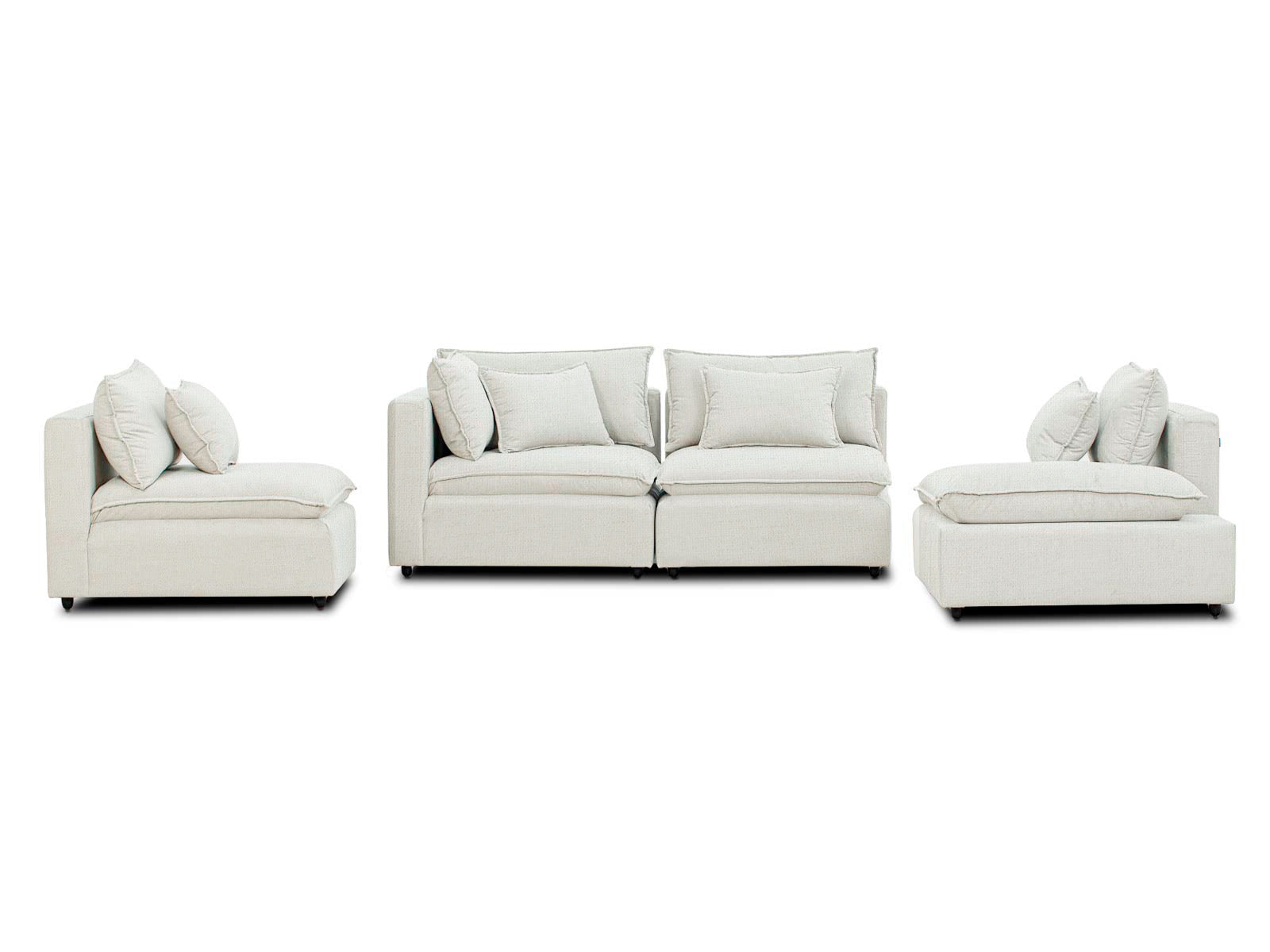 Sala Bella Modular 4P #Color_Beige"T32102"