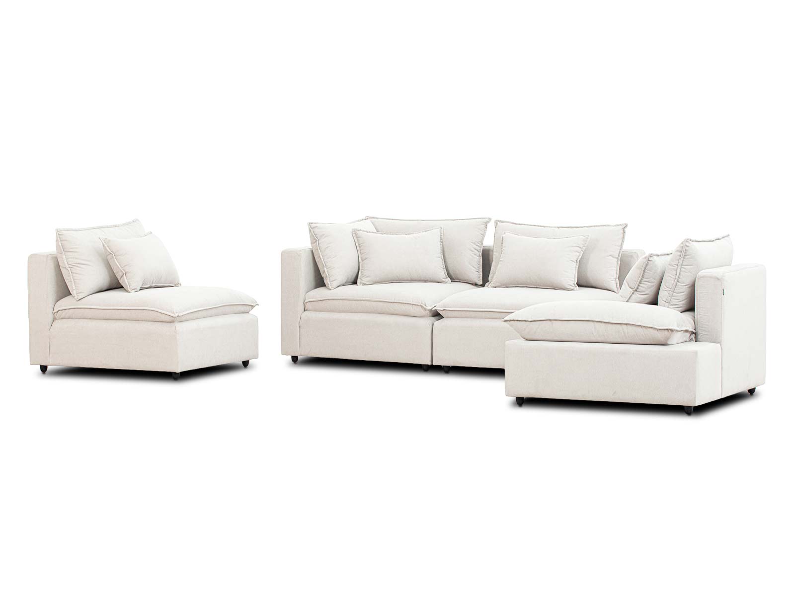 Sala Bella Modular 4P #Color_Beige"T32102"