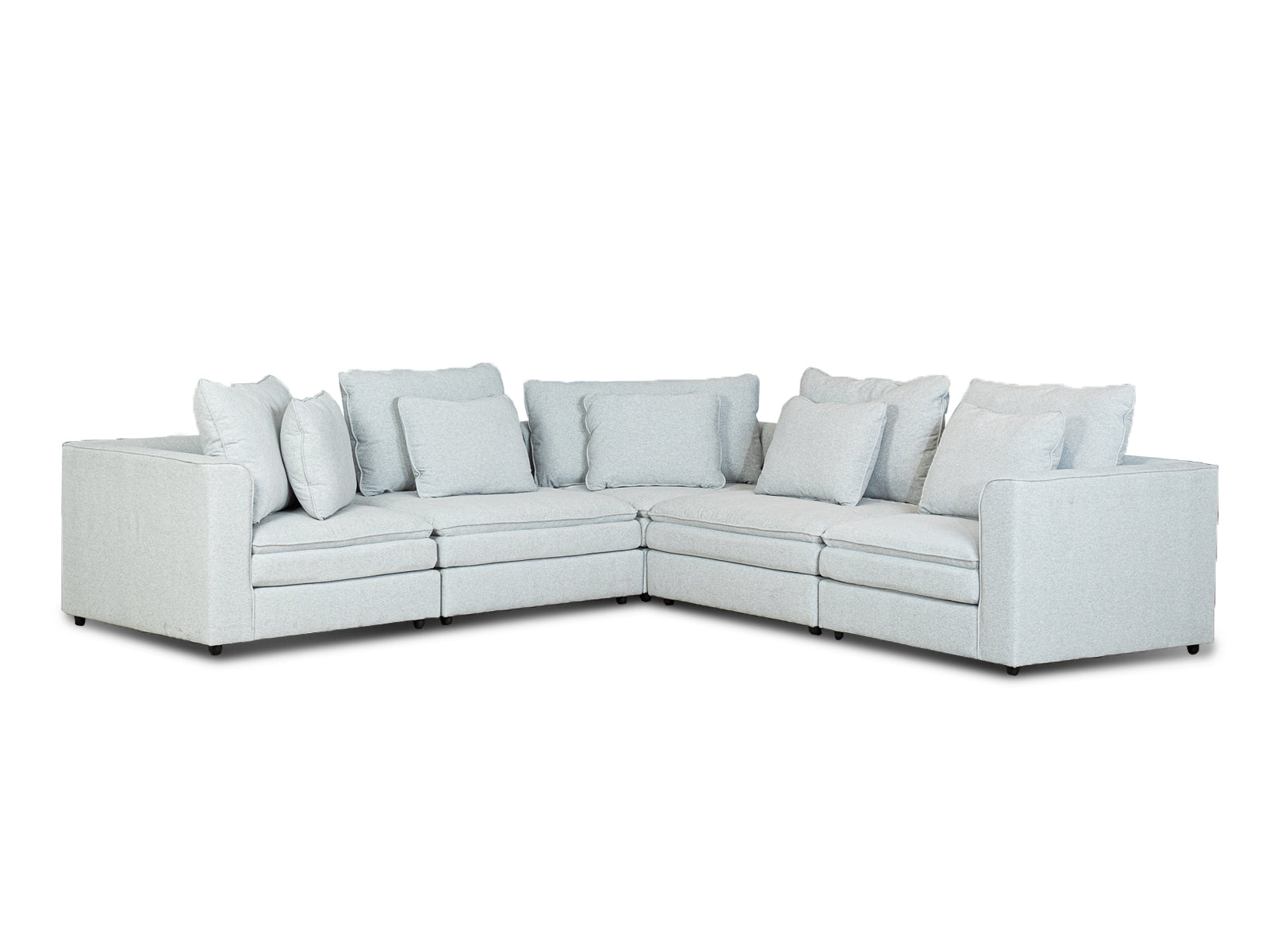 Sala Bombay Modular 5P #Color_Gris"T42904"