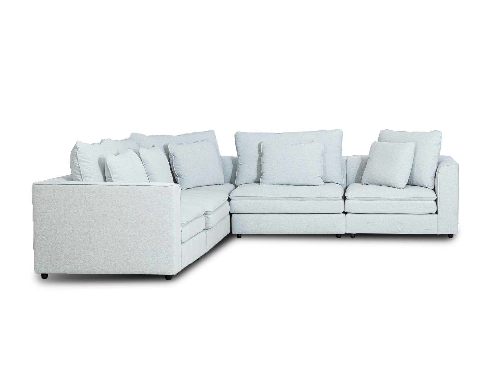 Sala Bombay Modular 5P #Color_Gris"T42904"