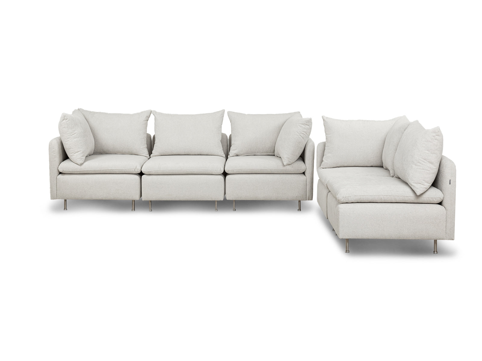 Sala Nilo Modular #Color_Gainsboro"T37932"