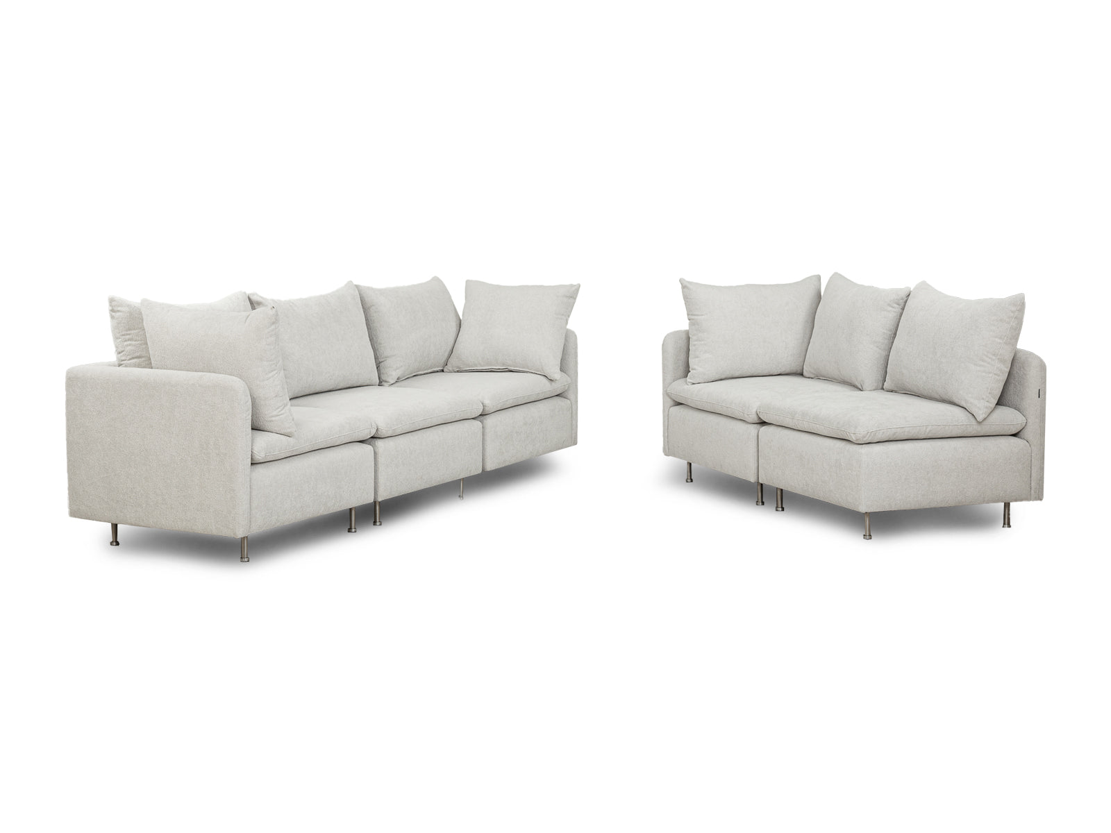 Sala Nilo Modular #Color_Gainsboro"T37932"