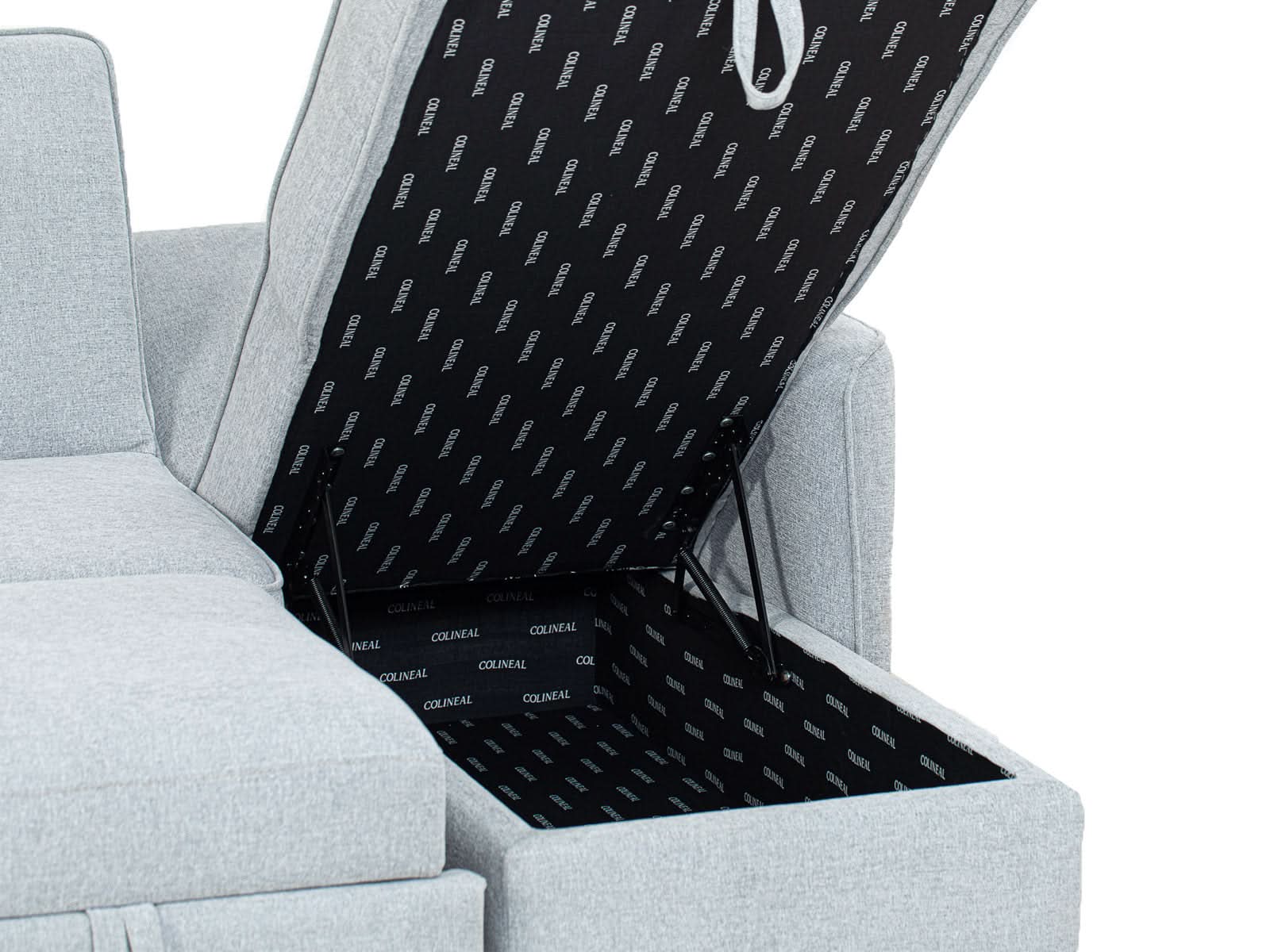 Sala Modular Sofa Cama Charlie #Color_LightGrey"T42903"