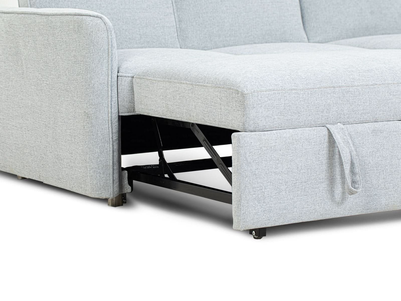 Sala Modular Sofa Cama Charlie #Color_LightGrey"T42903"