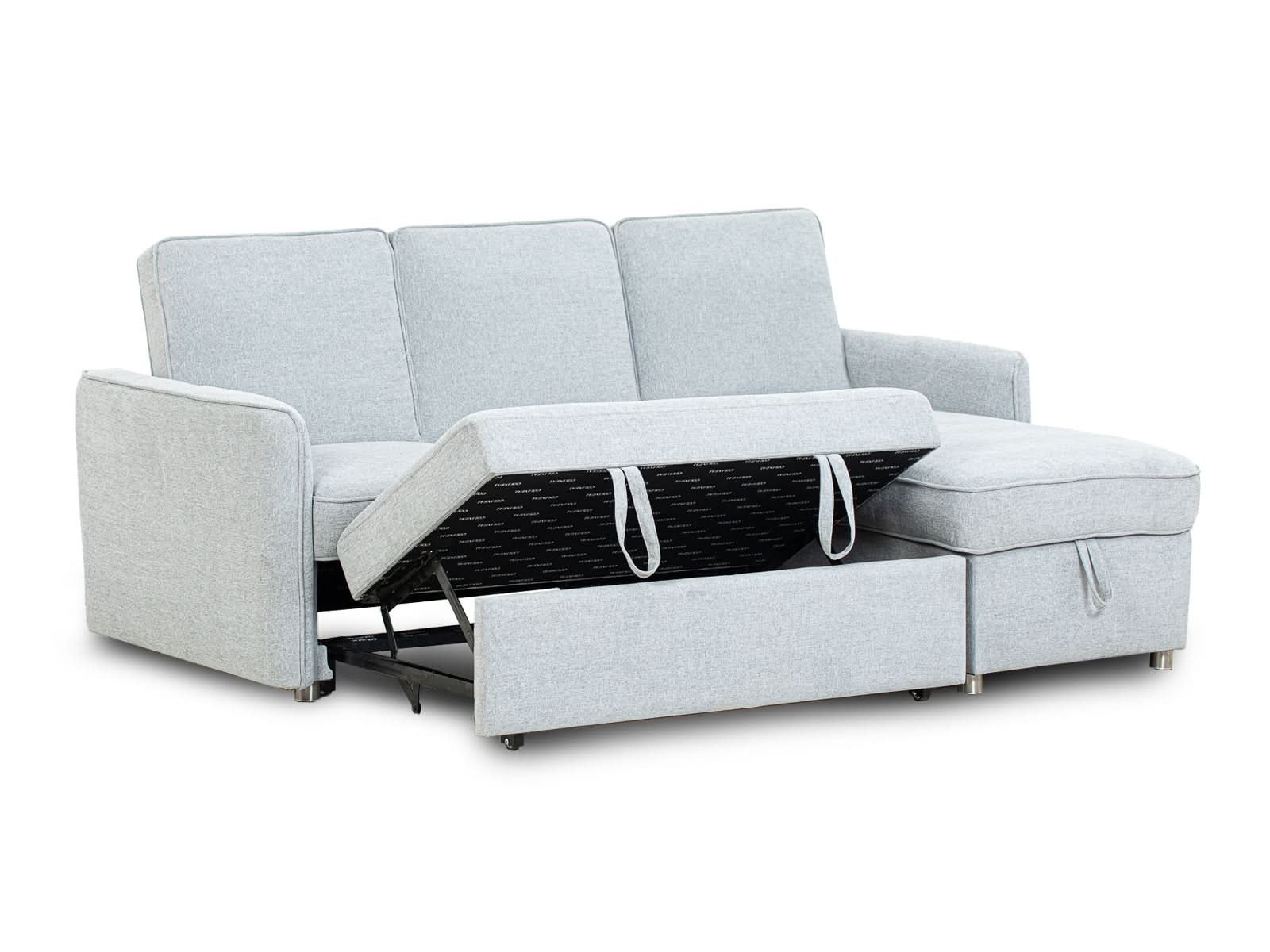 Sala Modular Sofa Cama Charlie #Color_LightGrey"T42903"