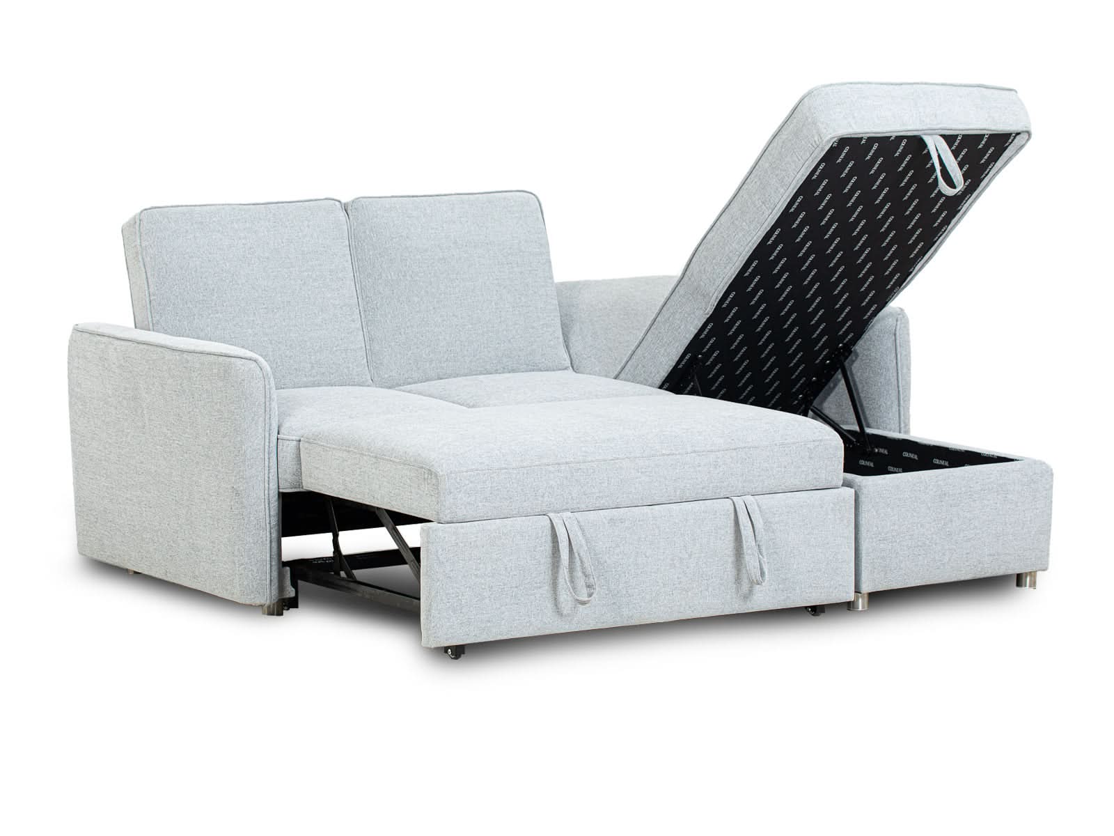 Sala Modular Sofa Cama Charlie #Color_LightGrey"T42903"