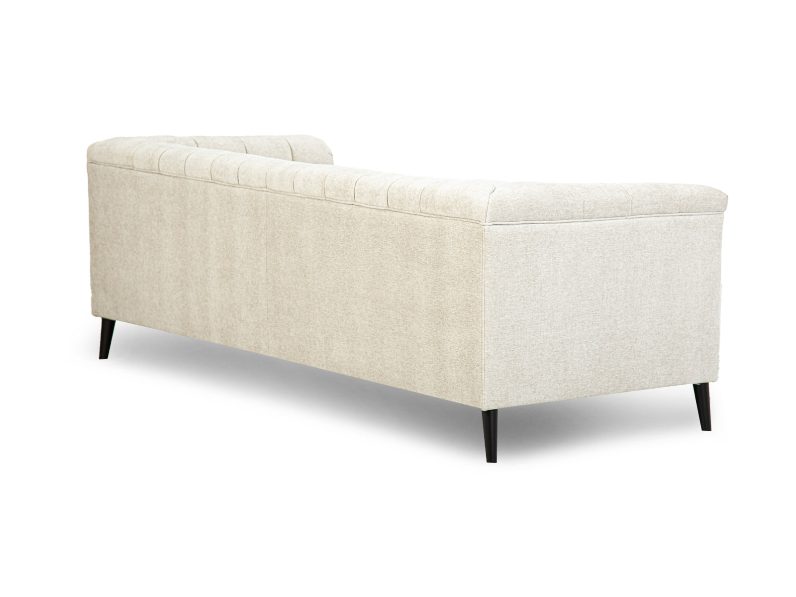 Sofa Triple Powell Met Black #Color_Beige"T32104"