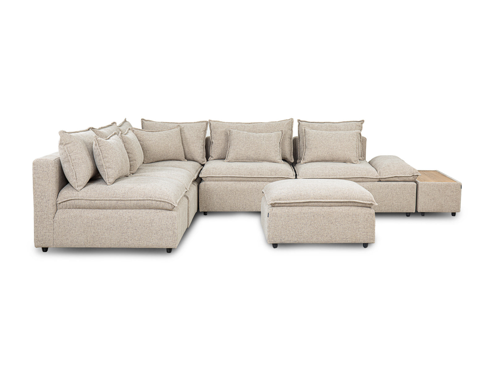 Sala Bella Modular 7P #Color_Tan"T32703"