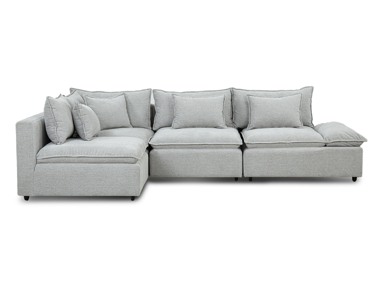 Sala Bella Modular 4P #Color_Silver"T36916"