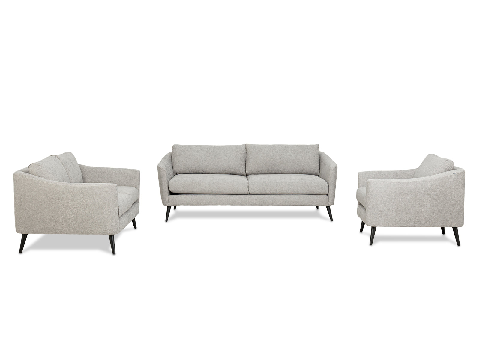 Sala Capri Soft 3P #Color_Gray"T37931"