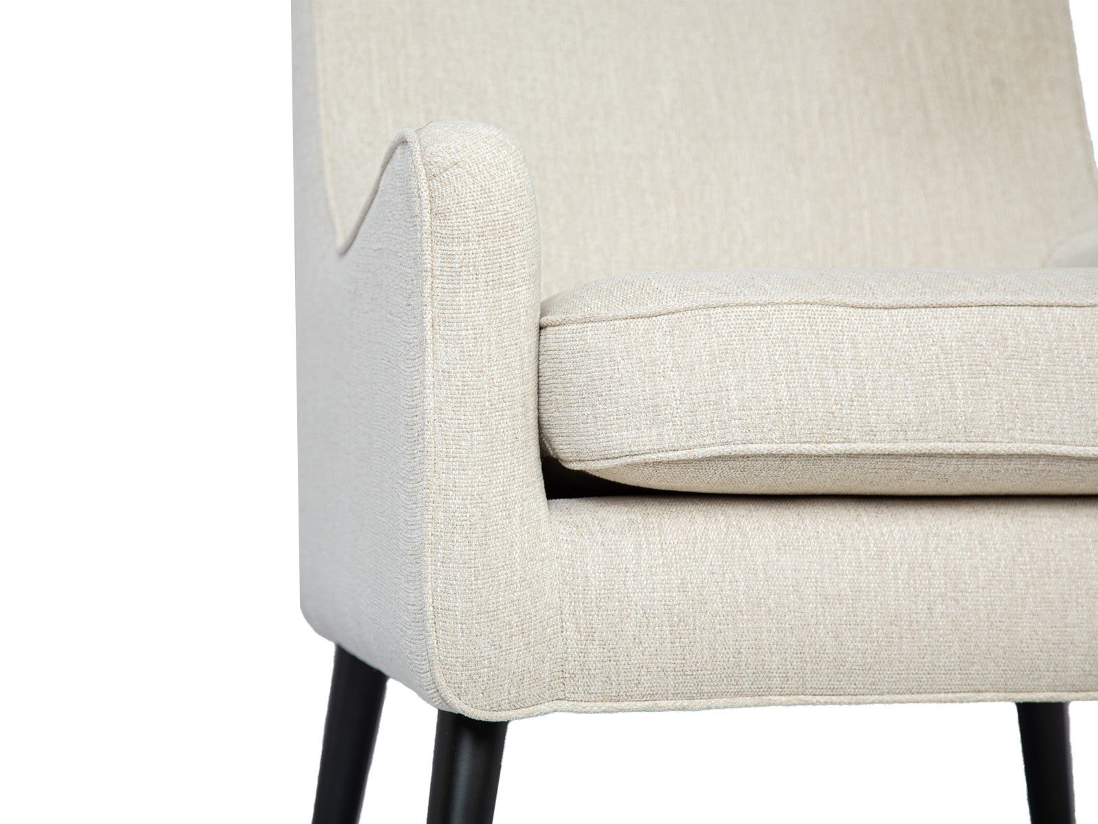 Sillon Aux Nook Ink C/Negro #Color_OldLace"T36113"