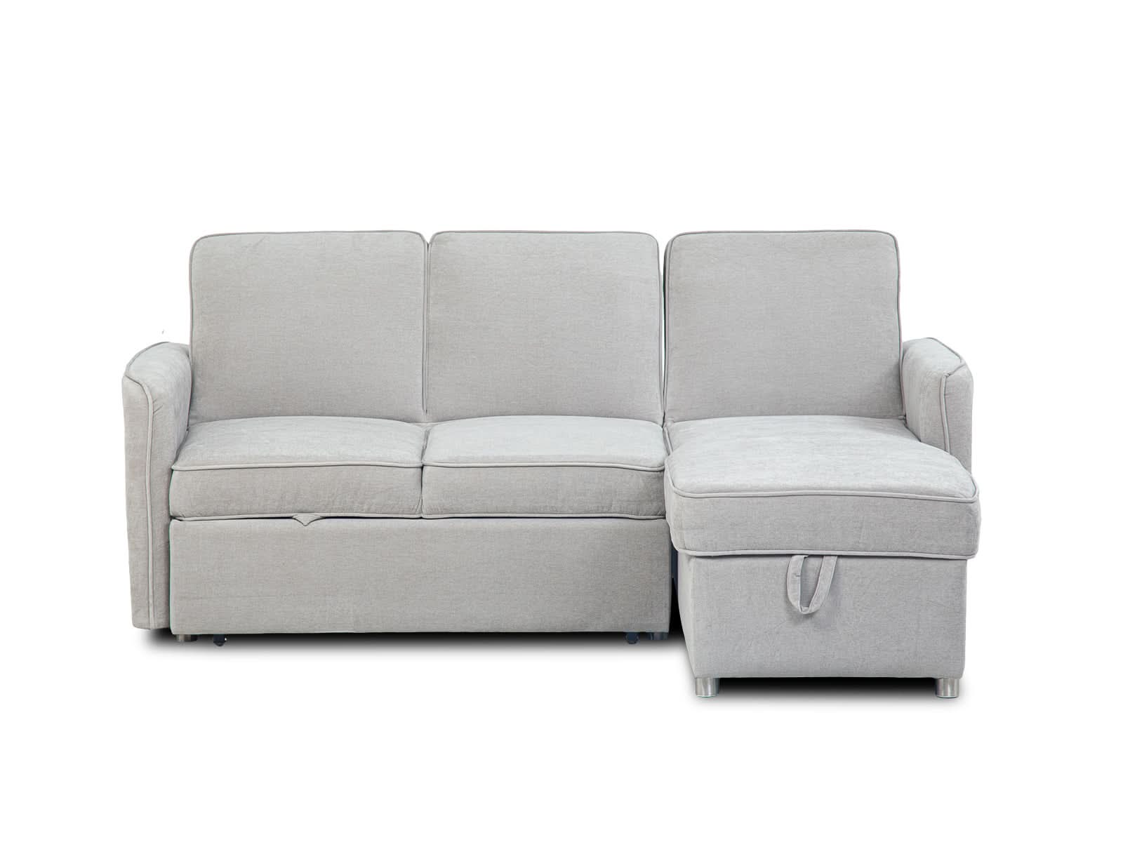 Sala Sofa Cama Charlie #Color_Silver"T48900"