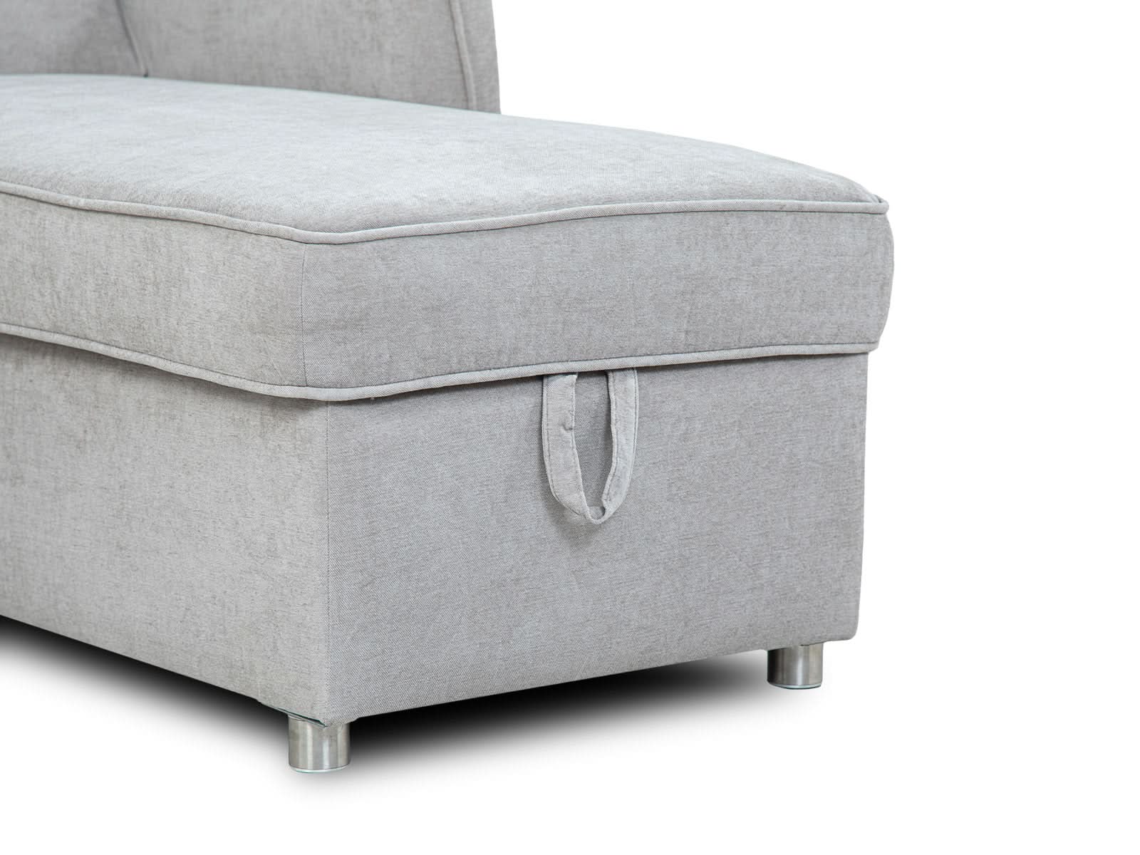 Sala Sofa Cama Charlie #Color_Silver"T48900"