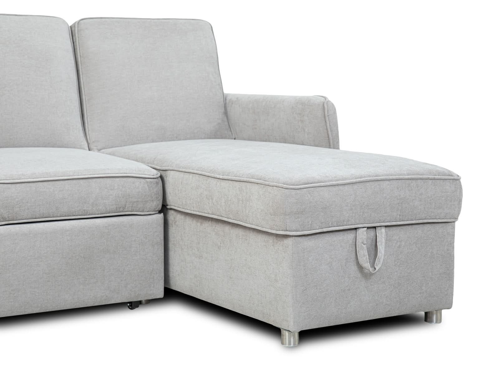 Sala Sofa Cama Charlie #Color_Silver"T48900"