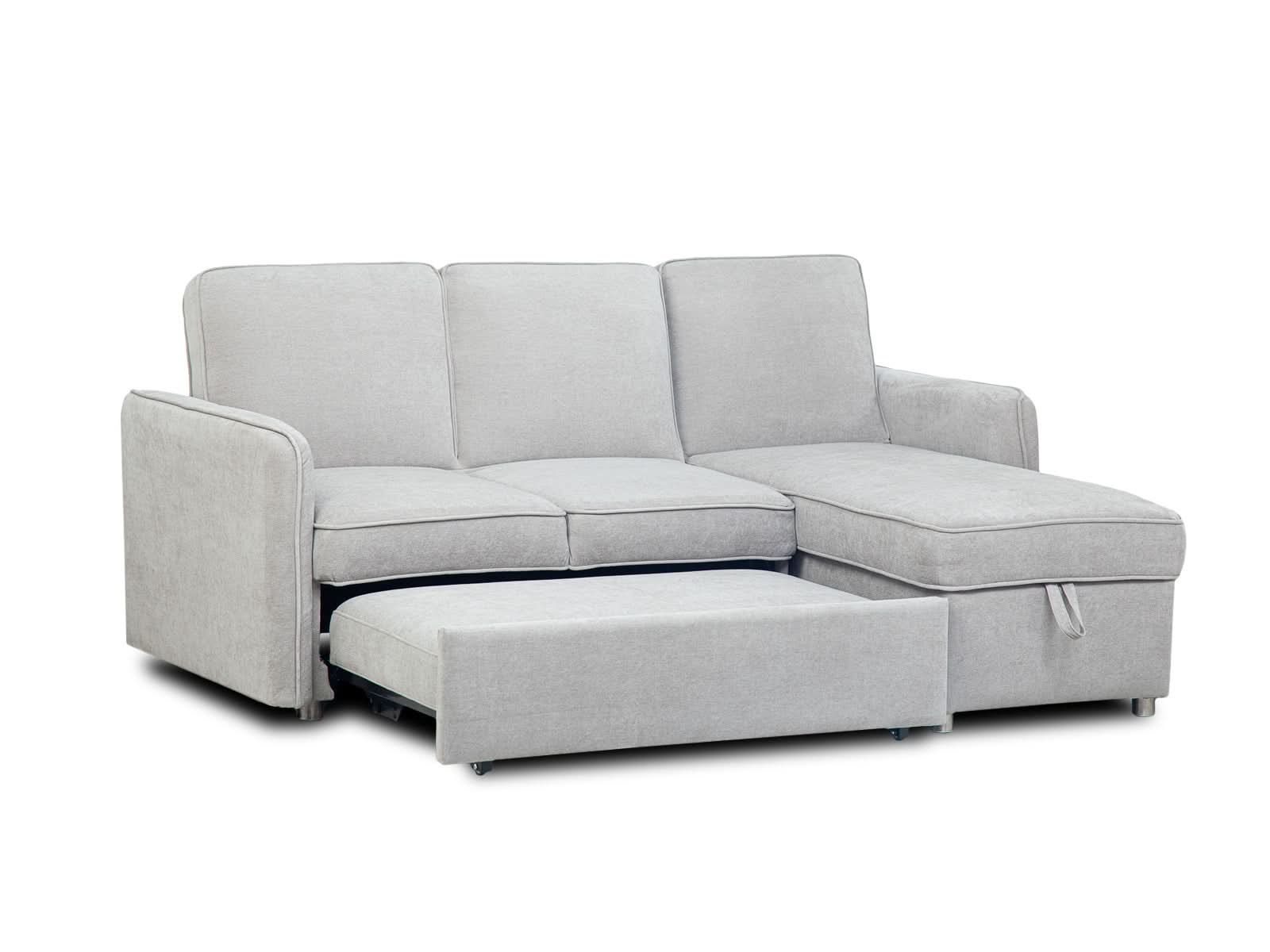 Sala Sofa Cama Charlie #Color_Silver"T48900"