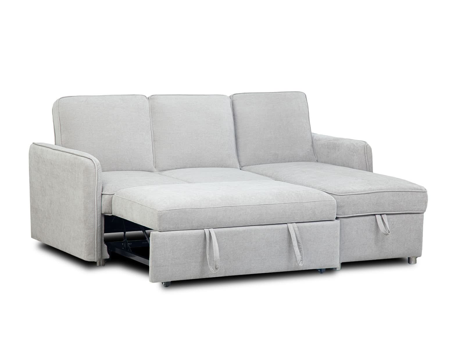 Sala Sofa Cama Charlie #Color_Silver"T48900"