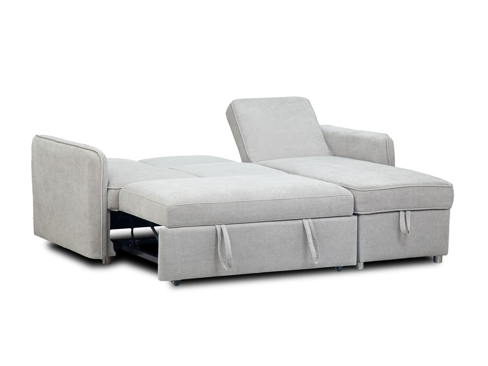 Sala Sofa Cama Charlie #Color_Silver"T48900"