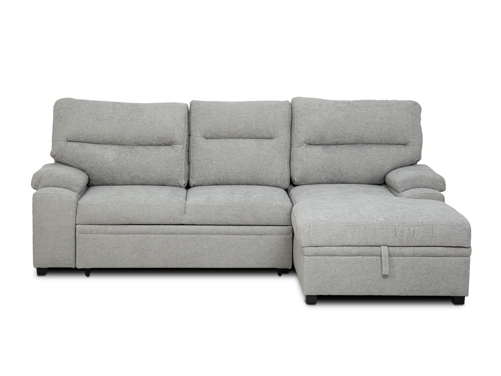 Sala Cyril Sofa Cama C/Negro #Color_Gray"T37931"